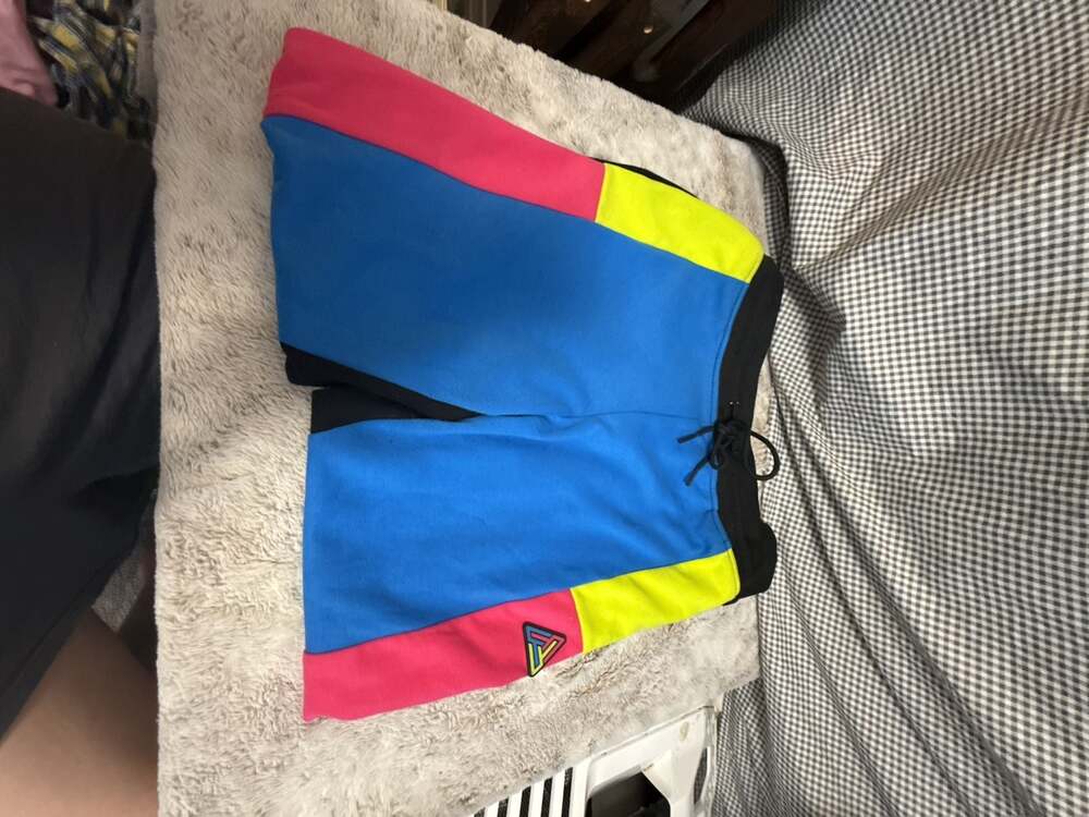 Black Pyramid Colorblock Sweatpants Men's Size Medium Fleece